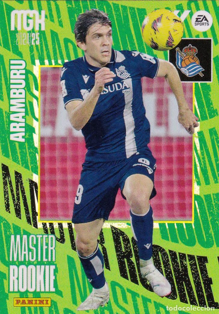Cromos de Futebol: MGK 2024-25 * ARAMBURU N&ordm; 407 - MASTER ROOKIE * (NUEVO DE SOBRE) (A-3)