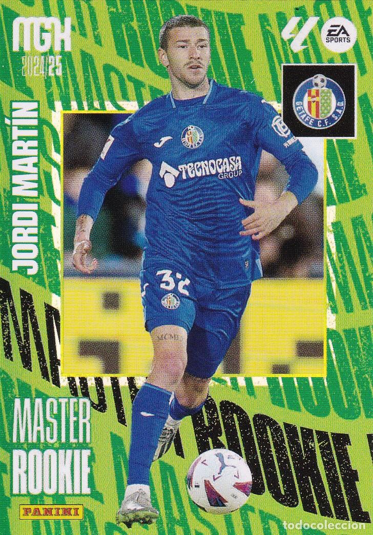 Fu&szlig;ball-Sticker: MGK 2024-25 * JORDI MART&Iacute;N N&ordm; 418 - MASTER ROOKIE * (NUEVO DE SOBRE) (A-3)