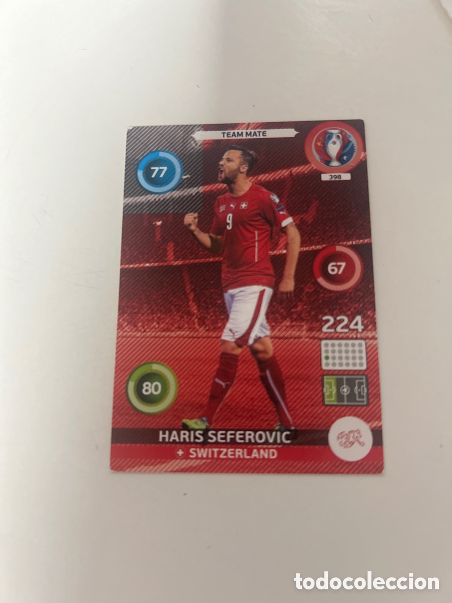 Fu&szlig;ball-Sticker: Haris Seferovic EURO2016 (396)