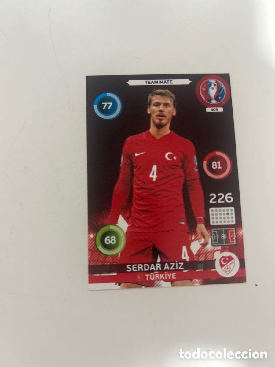 Fu&szlig;ball-Sticker: Serdar Aziz EURO2016 (409)
