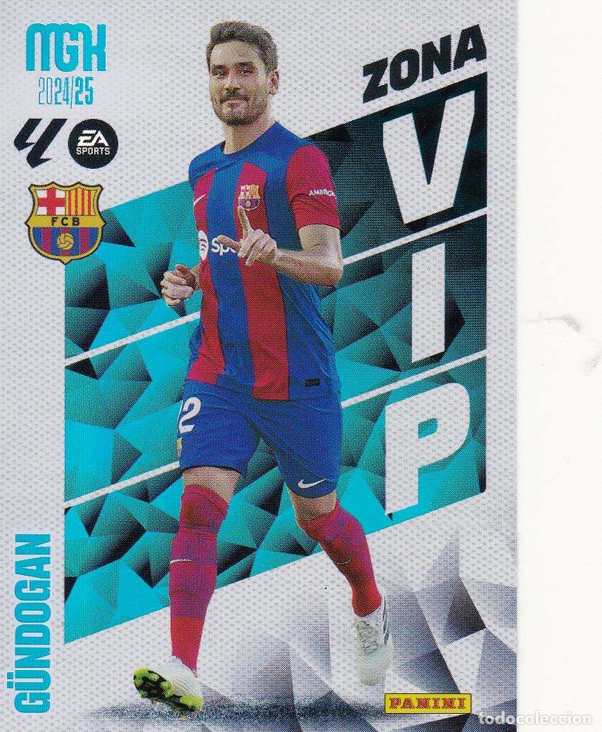Cromos de f&uacute;tbol: MGK 2024-25 * G&Uuml;NDOGAN N&ordm; 394 - ZONA VIP * (NUEVO DE SOBRE) (A-3)