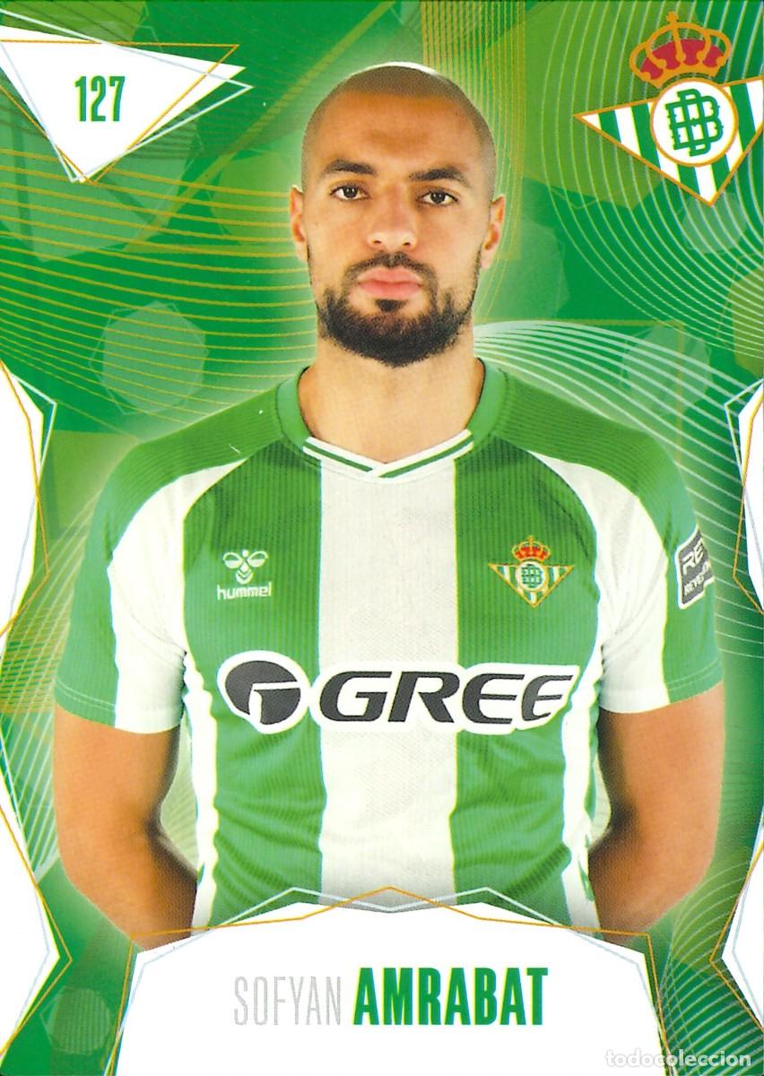 Cromos de f&uacute;tbol: FUTBOL - BETIS CARDS - 2025-2026 - 25-26 - REAL BETIS - 127 - SOFYAN AMRABAT