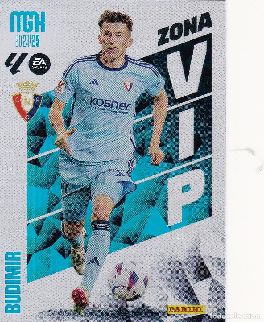 Cromos de f&uacute;tbol: MGK 2024-25 * BUDIMIR N&ordm; 391 - ZONA VIP * (NUEVO DE SOBRE) (A-3)