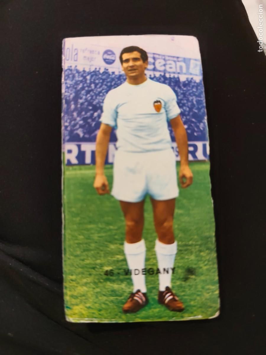 Cromos de f&uacute;tbol: Valencia - 46 Videgany - Ruiz Romero 1968 1969, 68 69