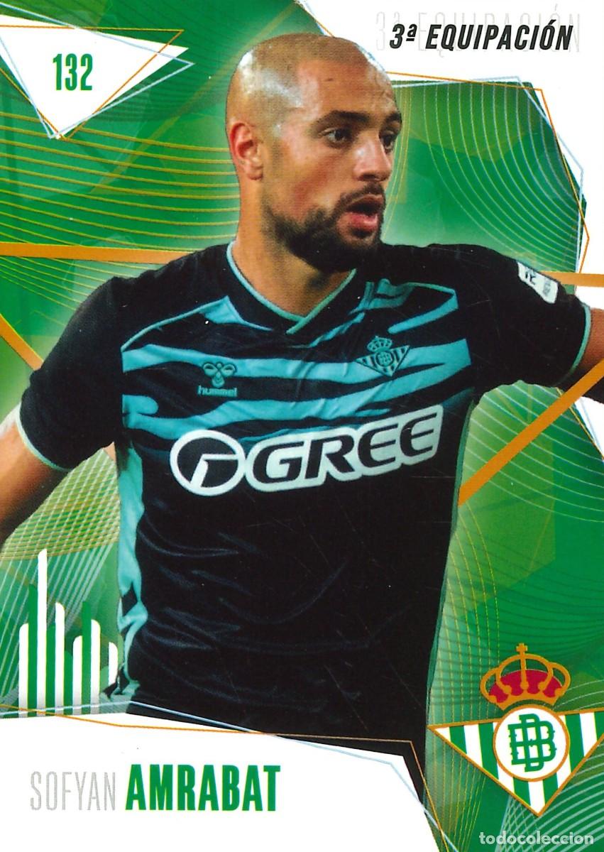 Cromos de f&uacute;tbol: FUTBOL - BETIS CARDS - 2025-2026 - 25-26 - REAL BETIS - 132 - SOFYAN AMRABAT - 3&ordf; EQUIPACION