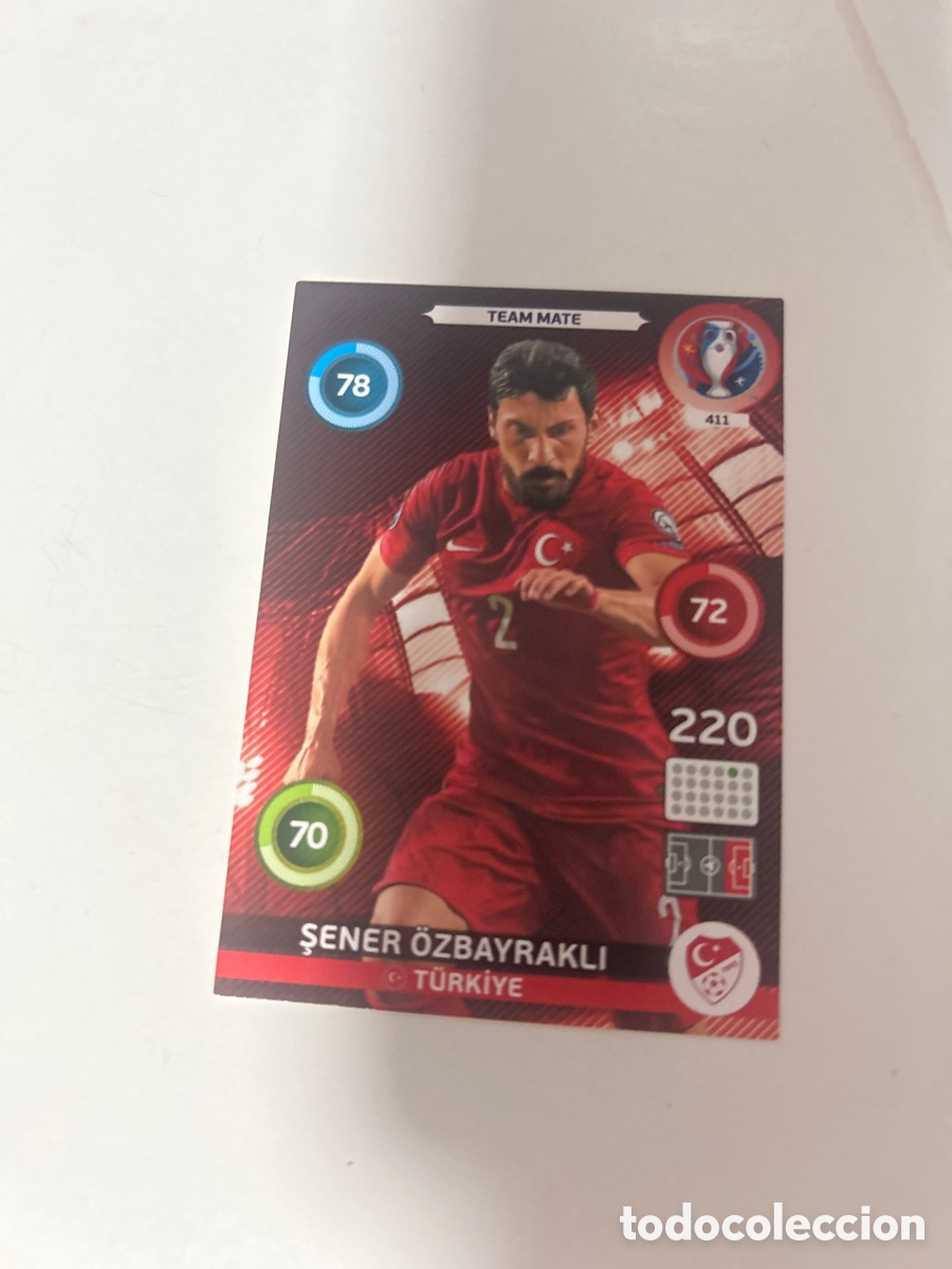 Cromos de f&uacute;tbol: Se&ntilde;or &Ouml;zbayrakli EURO2016 (411)
