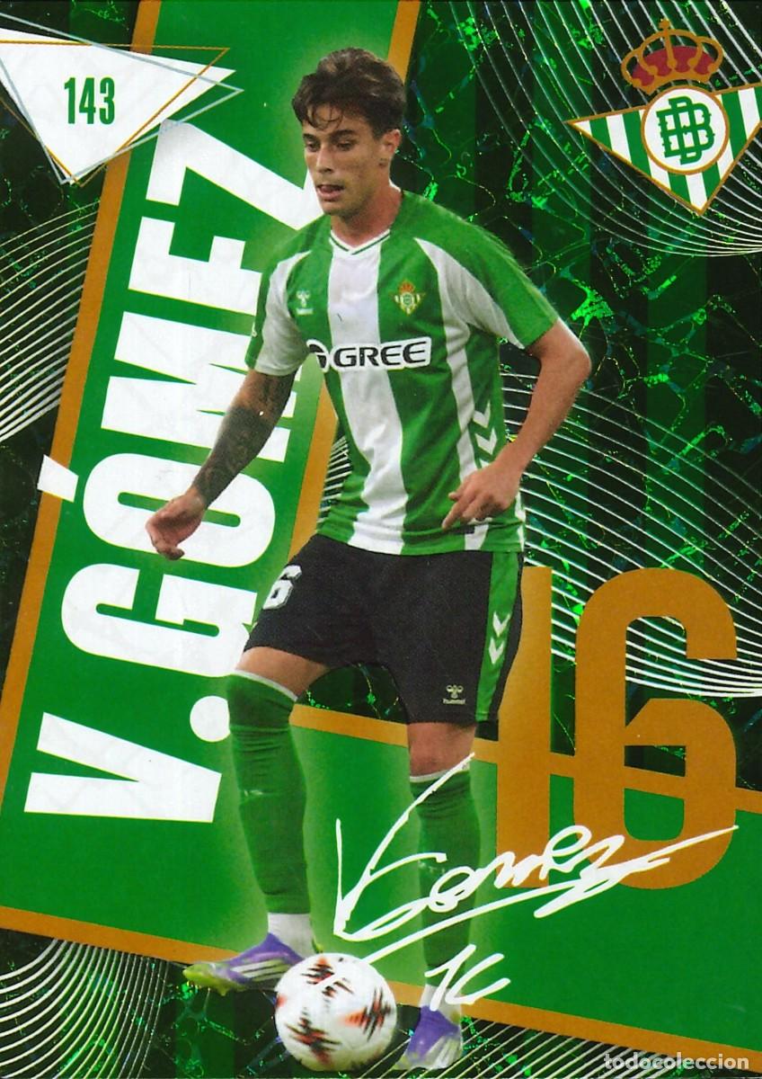 Football Stickers: FUTBOL - BETIS CARDS - 2025-2026 - 25-26 - REAL BETIS - 143 - VALENTIN GOMEZ