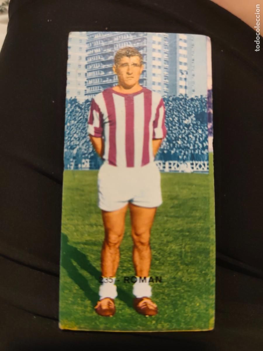 Cromos de f&uacute;tbol: Rom&aacute;n 235 Valladolid- Ruiz Romero 1968 1969, 68 69