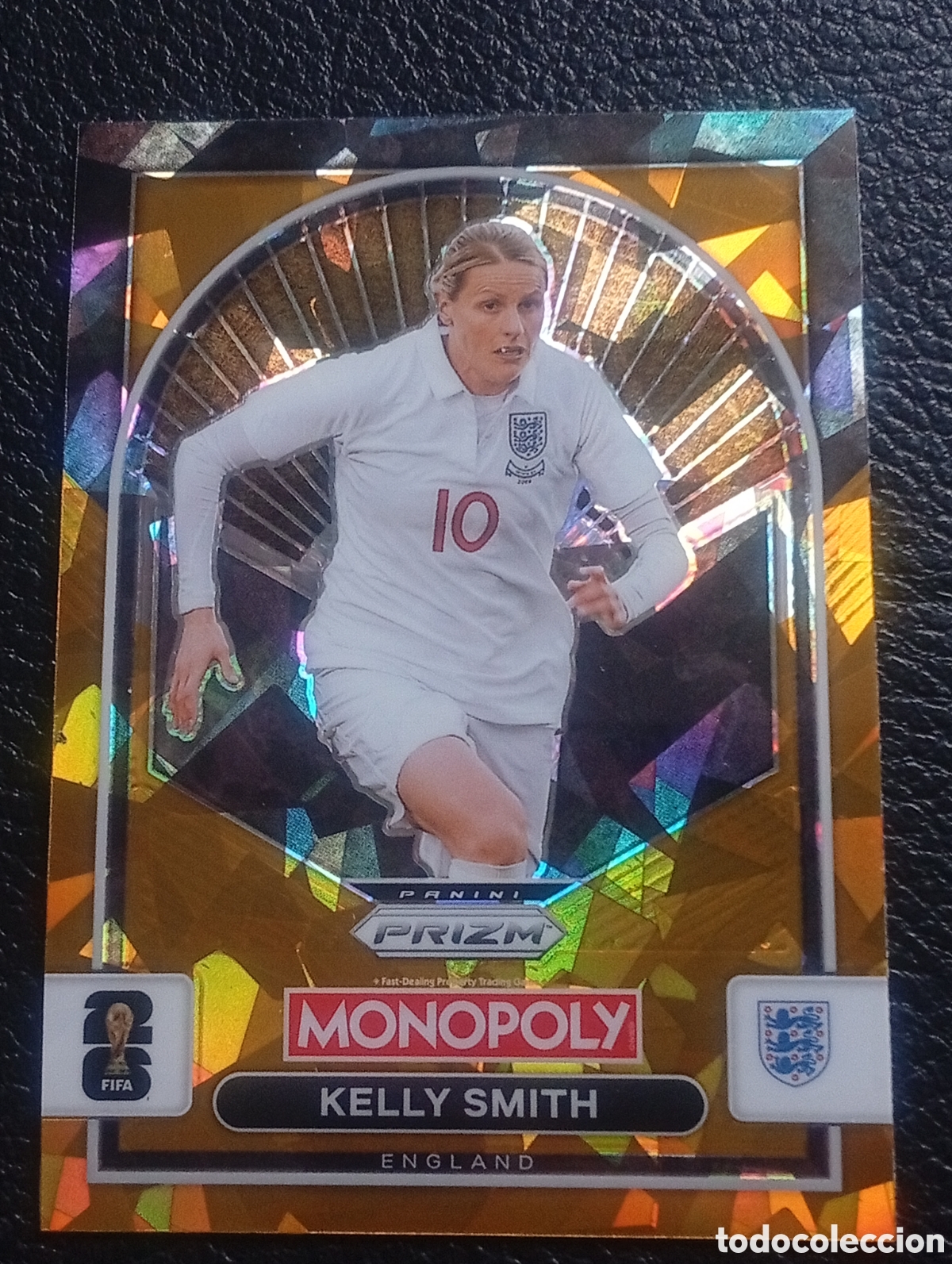 Cromos de f&uacute;tbol: 97 prizm paralela cracked Kelly Smith ENGLAND MONOPOLY FIFA 2026 WORLD CUP MUNDIAL ADRENALYN
