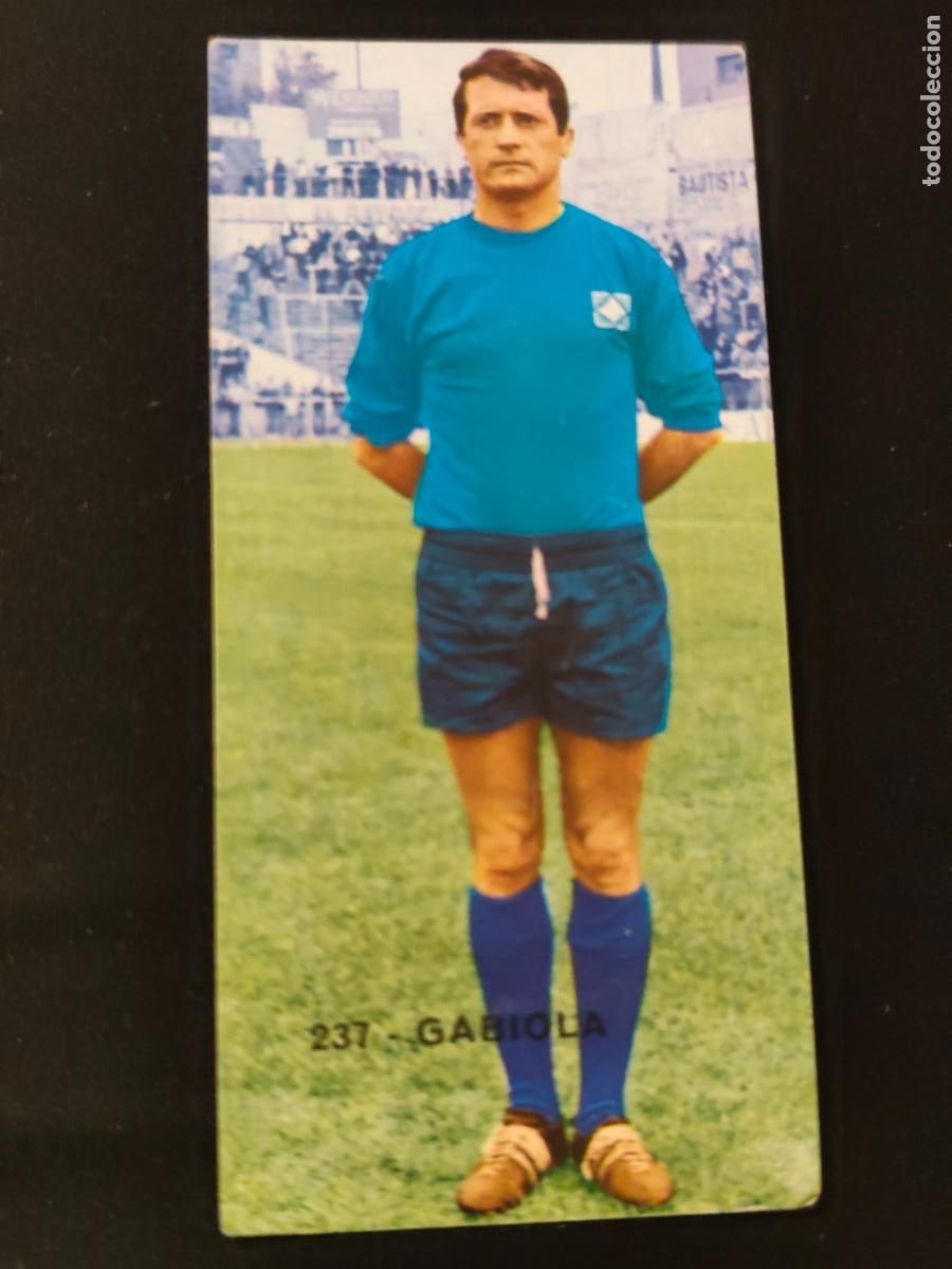 Cromos de f&uacute;tbol: Gabiola 237 Calvo Sotelo- Ruiz Romero 1968 1969, 68 69