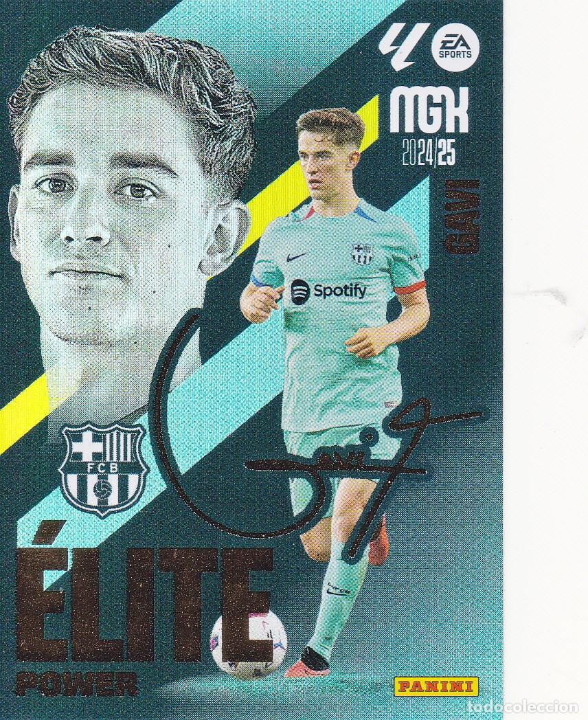 Figurine di Calcio: MGK 2024-25 * GAVI N&ordm; P 4 - AUTOGRAFO - &Eacute;LITE POWER * (NUEVO DE SOBRE) (A-3)