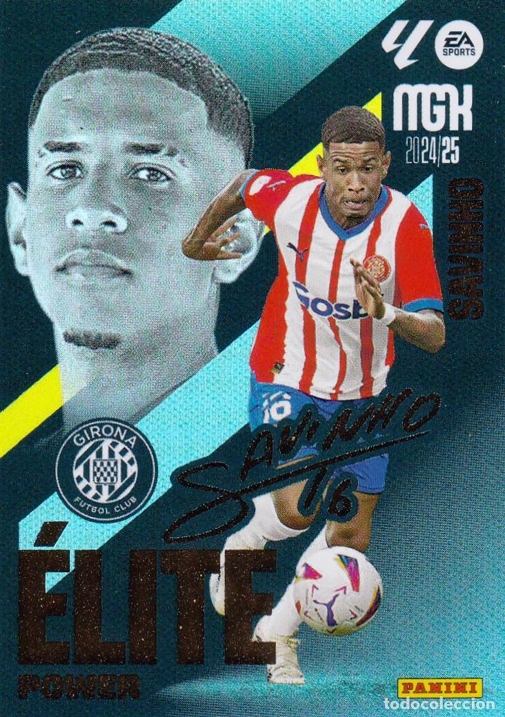 Figurine di Calcio: MGK 2024-25 * SAVINHO N&ordm; P 16 - AUTOGRAFO - &Eacute;LITE POWER * (NUEVO DE SOBRE) (A-3)