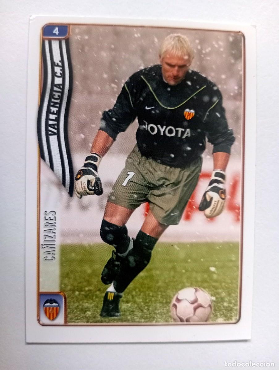 Cromos de f&uacute;tbol: CROMO FUTBOL VALENCIA C.F. MUNDI CROMO 2004-2005: CA&Ntilde;IZARES