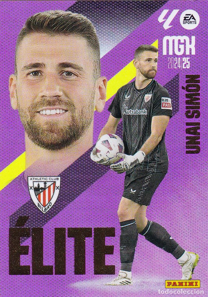 Cromos de Futebol: MGK 2024-25 * UNAI SIM&Oacute;N N&ordm; 17 - &Eacute;LITE * (NUEVO DE SOBRE) (A-3)