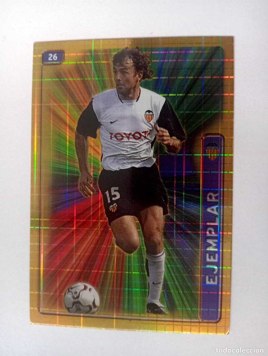 Cromos de Futebol: CROMO FUTBOL VALENCIA C.F. MUNDI CROMO 2004-2005: CARBONI EJEMPLAR