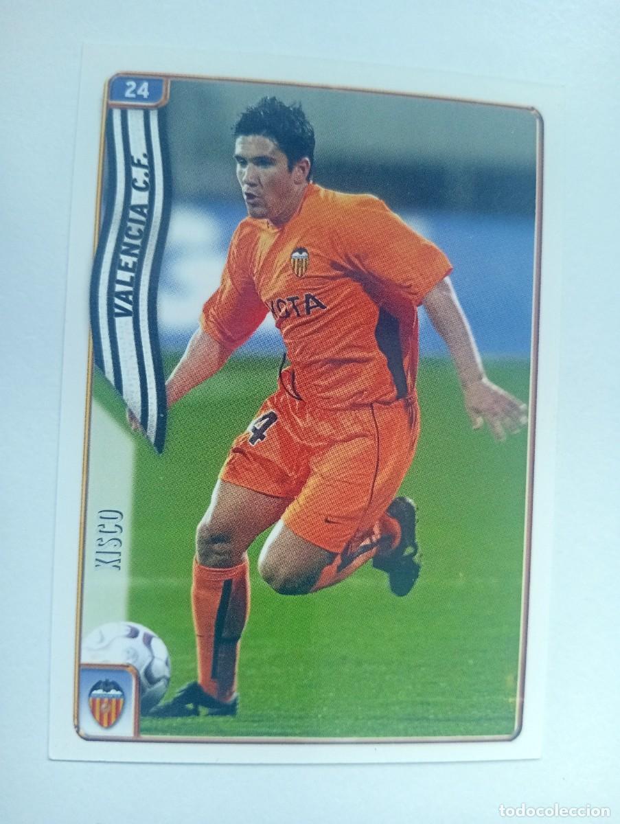 Cromos de Futebol: CROMO FUTBOL VALENCIA C.F. MUNDI CROMO 2004-2005: XISCO