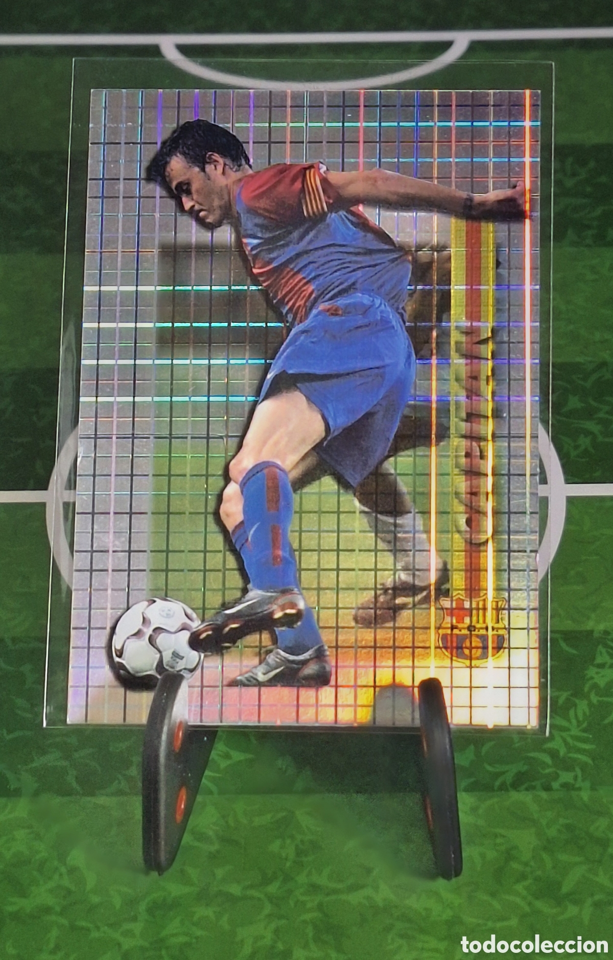 Cromos de f&uacute;tbol: LUIS ENRIQUE CAPITAN 162 FICHAS DE LA LIGA 2004 MUNDICROMO