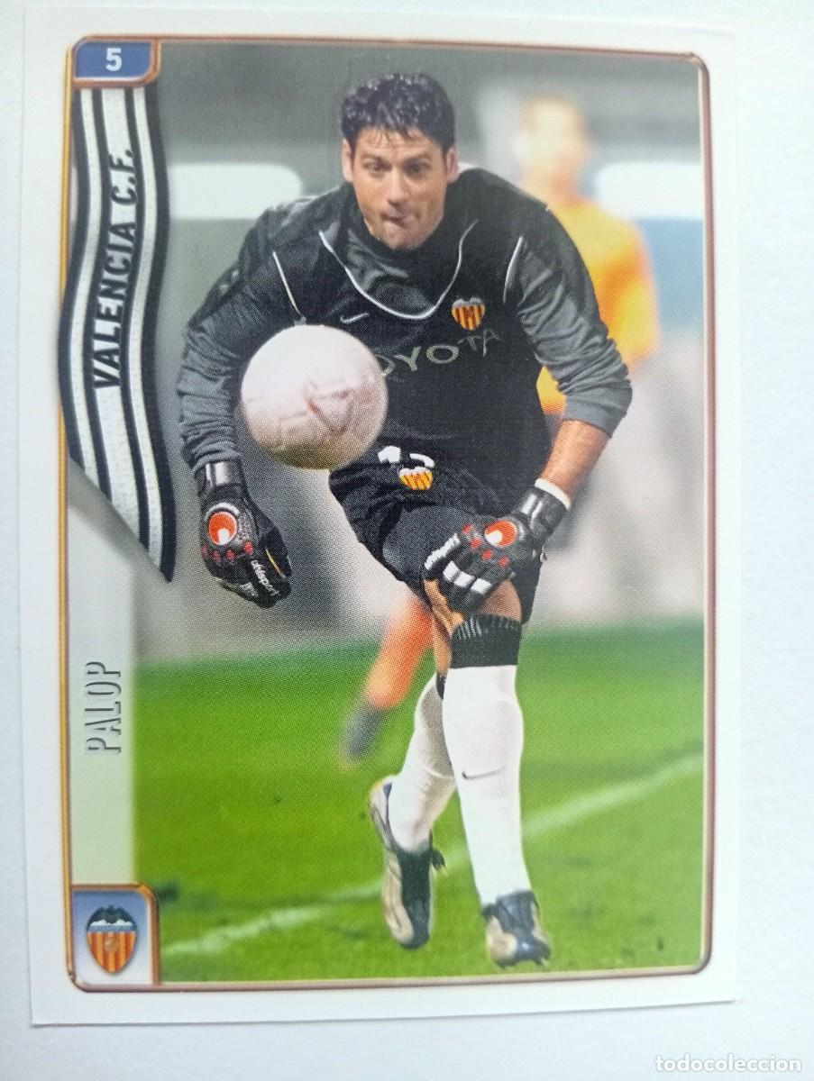 Cromos de f&uacute;tbol: CROMO FUTBOL VALENCIA C.F. MUNDI CROMO 2004-2005: PALOP