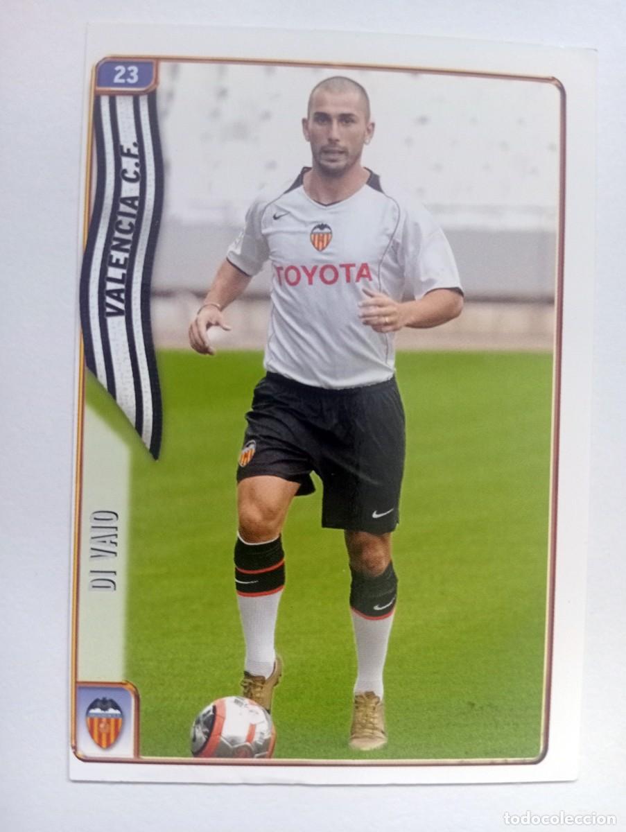 Football Stickers: CROMO FUTBOL VALENCIA C.F. MUNDI CROMO 2004-2005: DI VAIO