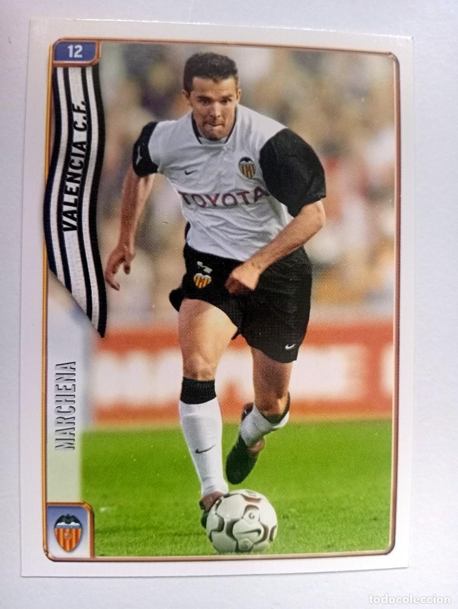 Football Stickers: CROMO FUTBOL VALENCIA C.F. MUNDI CROMO 2004-2005: MARCHENA