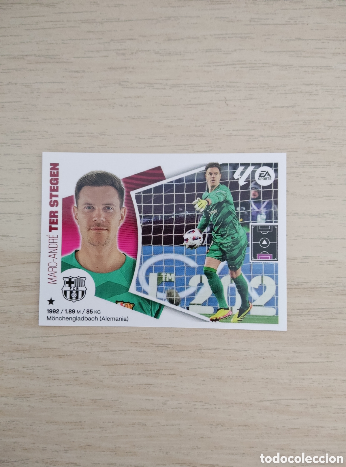 Cartes &agrave; collectionner de Football: 3 TER STEGEN BARCELONA LIGA ESTE 2024 2025
