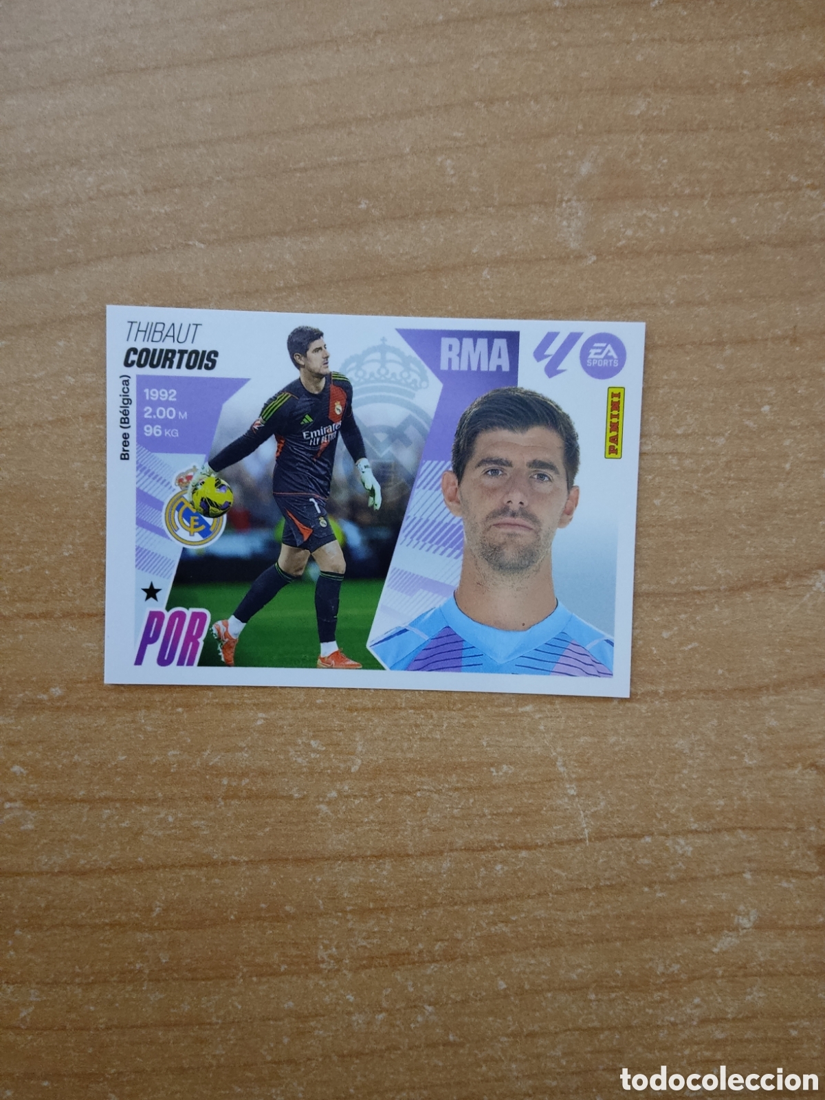 Cartes &agrave; collectionner de Football: 3 COURTOIS REAL MADRID LIGA ESTE 2025 2026
