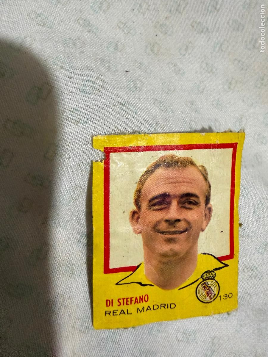 Cromos de f&uacute;tbol: Cromo de f&uacute;tbol di stefano a&ntilde;os 50/60