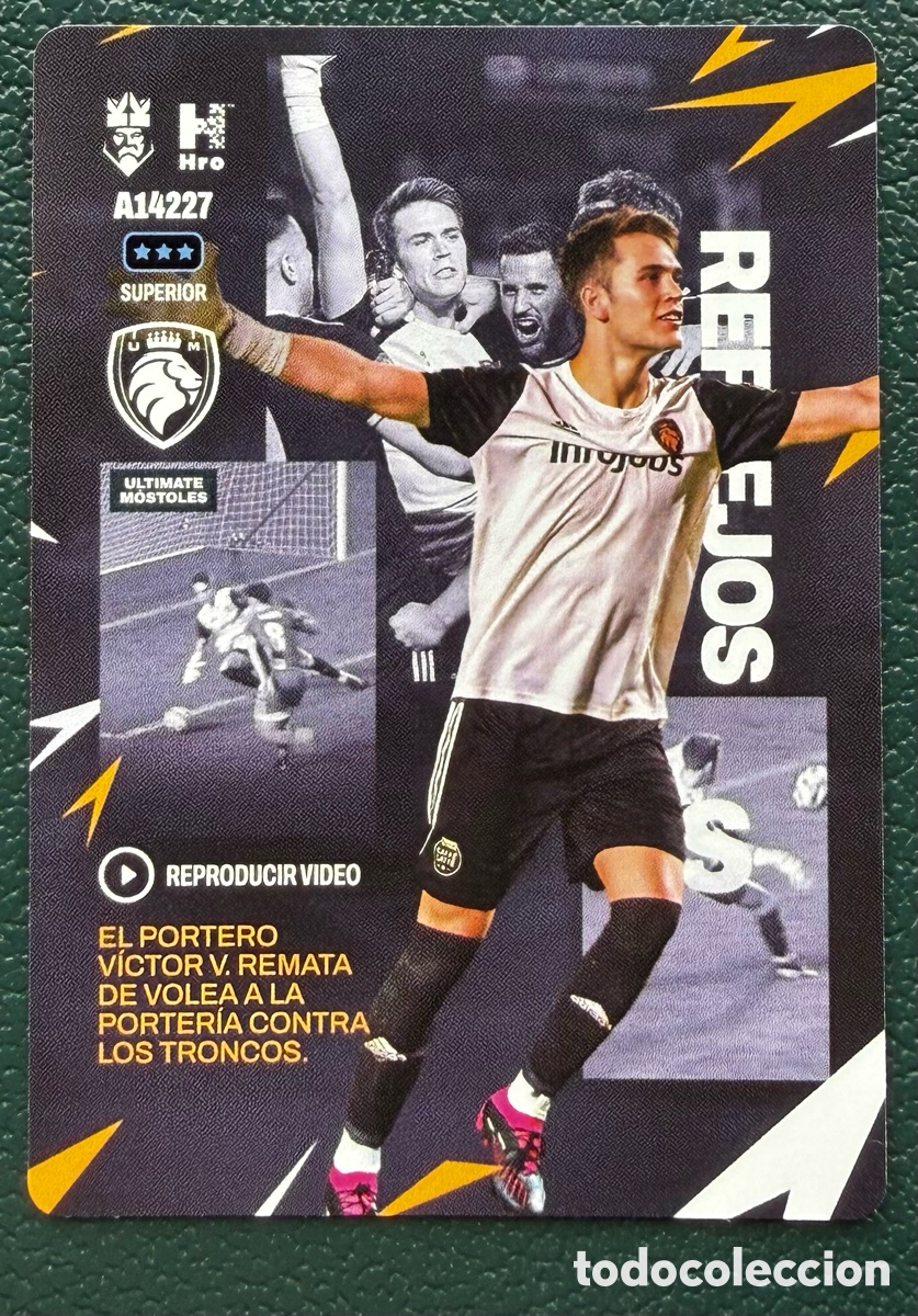 Figurine di Calcio: A14227 VICTOR VIDAL ULTIMATE MOSTOLES MEJORES MOMENTOS FICHAS ALBUM KINGS LEAGUE INFOJOBS 2024 KOLEX