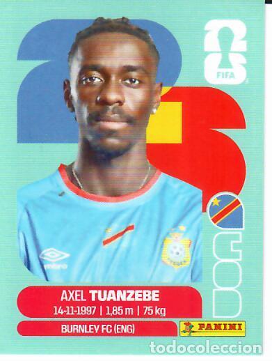 Cromos de f&uacute;tbol: CROMO PANINI MUNDIAL WORLD CUP 2026 - CON4 CON 4 - TUANZEBE - CONGO