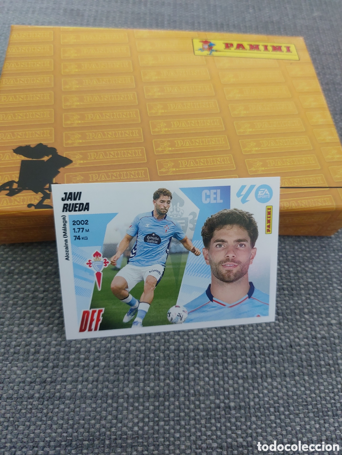 Cromos de f&uacute;tbol: 6 BIS 6BIS JAVI RUEDA, COLOCA, RC CELTA, LIGA ESTE 2025 2026 25 26 PANINI