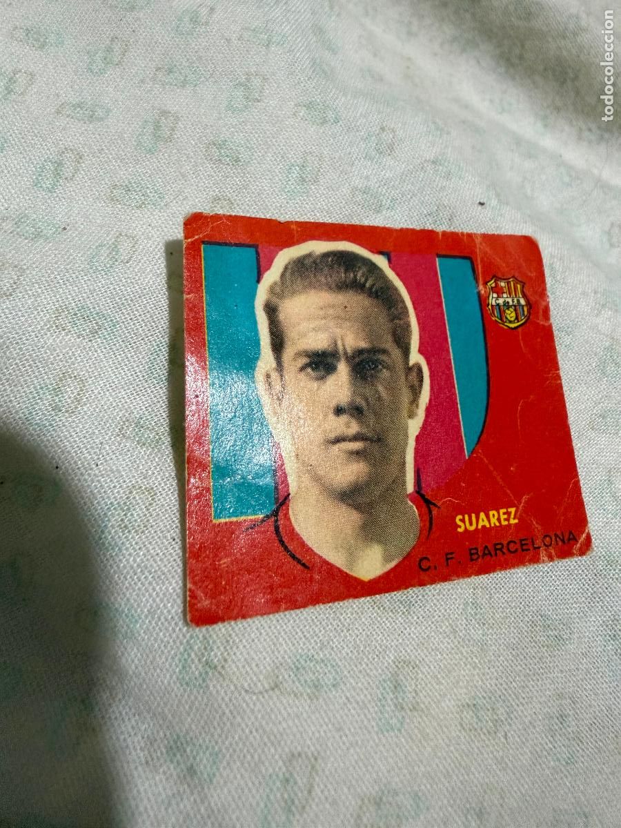Cromos de f&uacute;tbol: Cromo luis Su&aacute;rez 1958/59