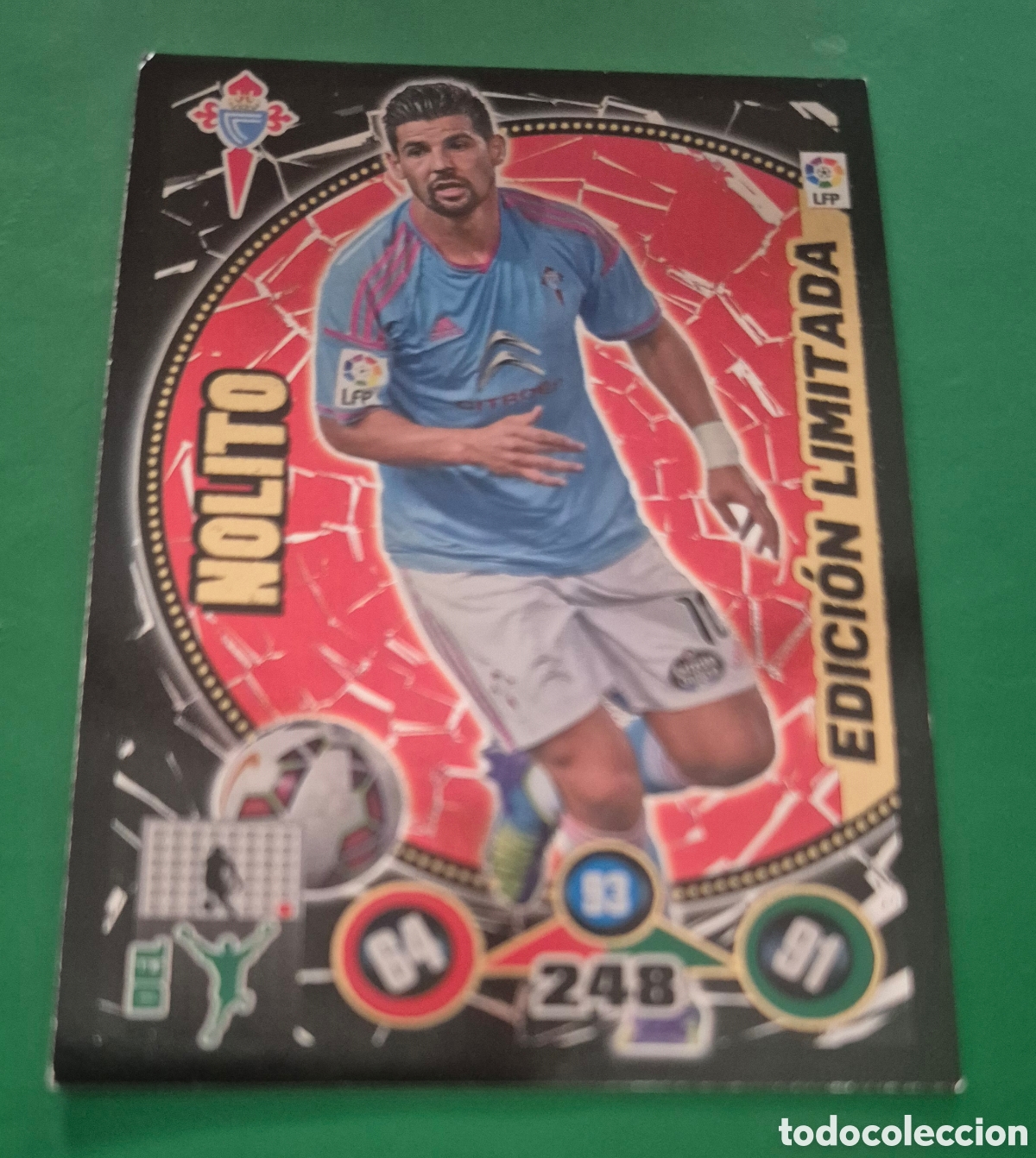 Cromos de f&uacute;tbol: NOLITO EDICI&Oacute;N LIMITADA CELTA 2014 2015 ADRENALYN XL 14 15 PANINI
