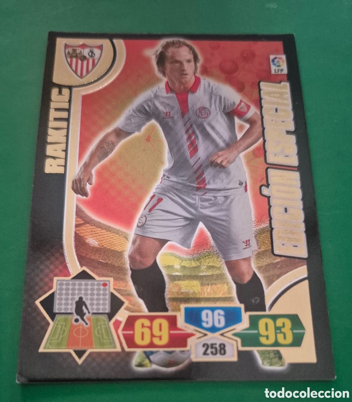 Cromos de f&uacute;tbol: RAKITIC SEVILLA EDICI&Oacute;N ESPECIAL ADRENALYN XL LIGA 2013/14 13 14 PANINI