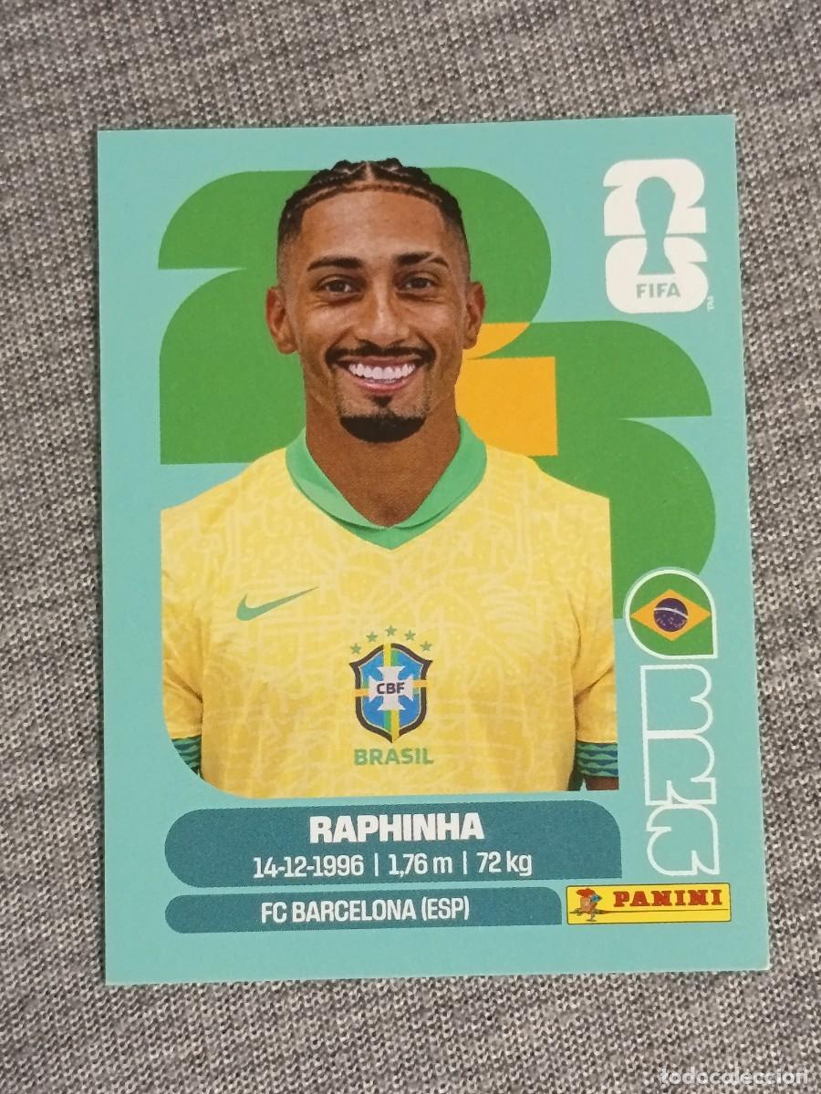 Cromos de f&uacute;tbol: RAPHINHA BRA 19 STICKER MUNDIAL 2026 PANINI FIFA WORLD CUP NUEVO