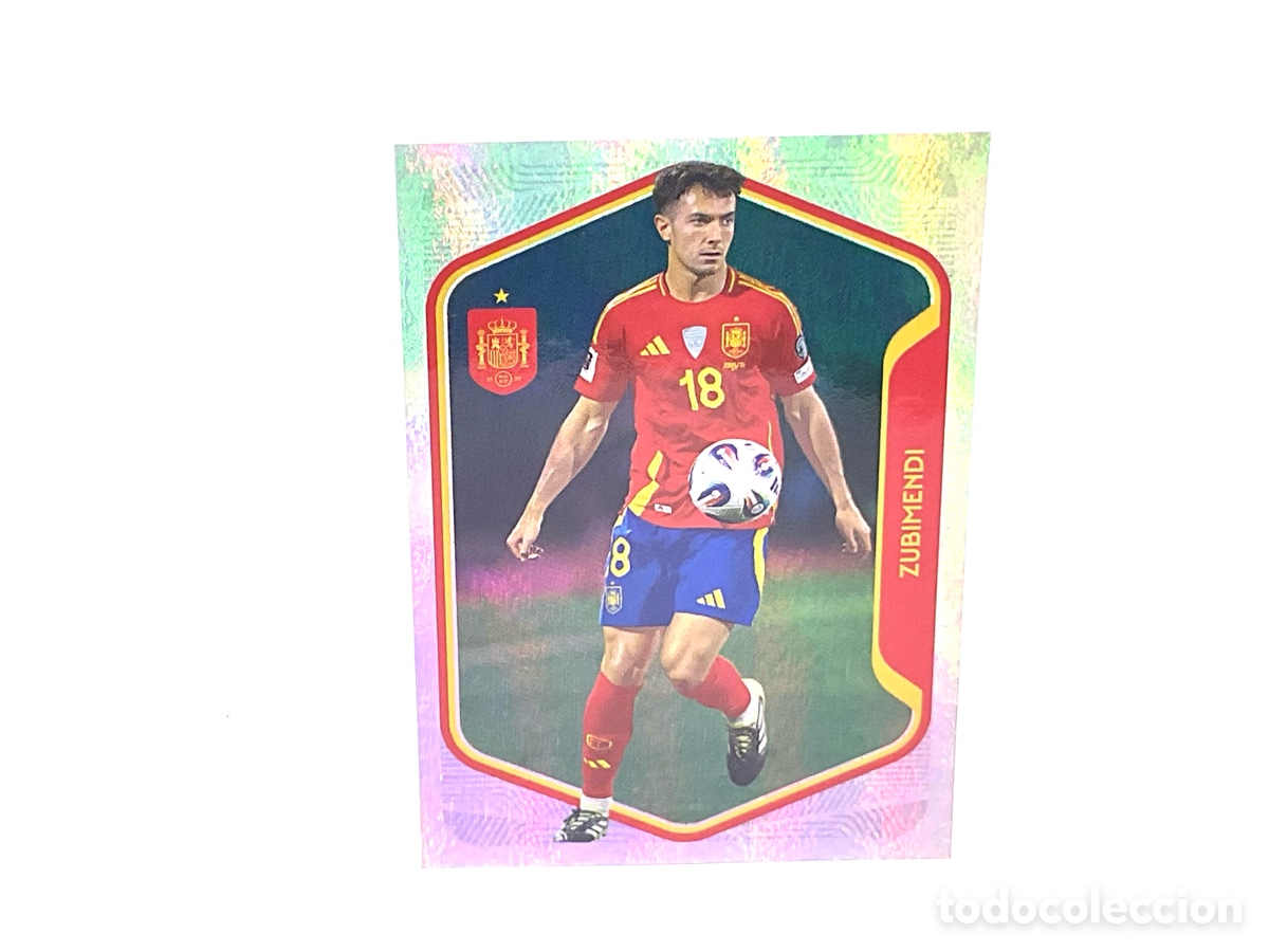 Cromos de f&uacute;tbol: N&ordm; 34 . ZUBIMENDI . COLECCI&Oacute;N CARREFOUR MUNDIAL 2026. PANINI.
