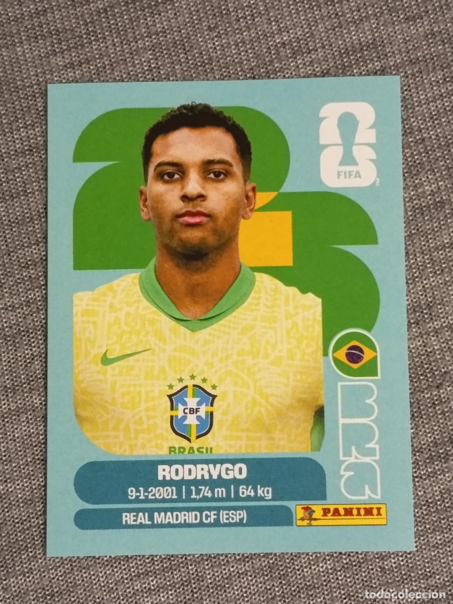 Cromos de f&uacute;tbol: RODRYGO BRA 15 STICKER MUNDIAL 2026 PANINI FIFA WORLD CUP NUEVO