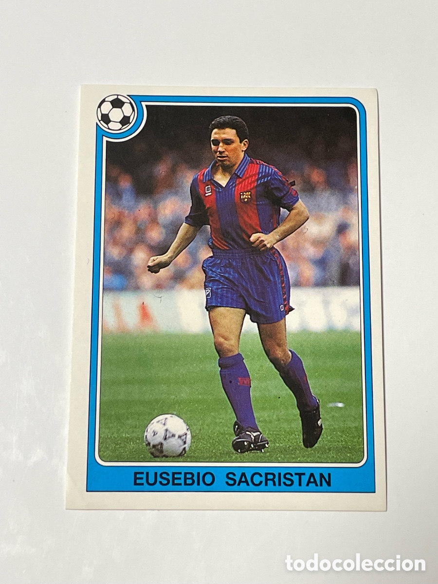 Cromos de f&uacute;tbol: Eusebio F. C. Barcelona Panini 92/93 #121