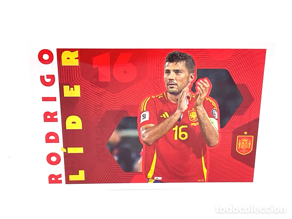 Cromos de f&uacute;tbol: N&ordm; 68. RODRIGO LIDER . COLECCI&Oacute;N CARREFOUR MUNDIAL 2026. PANINI.
