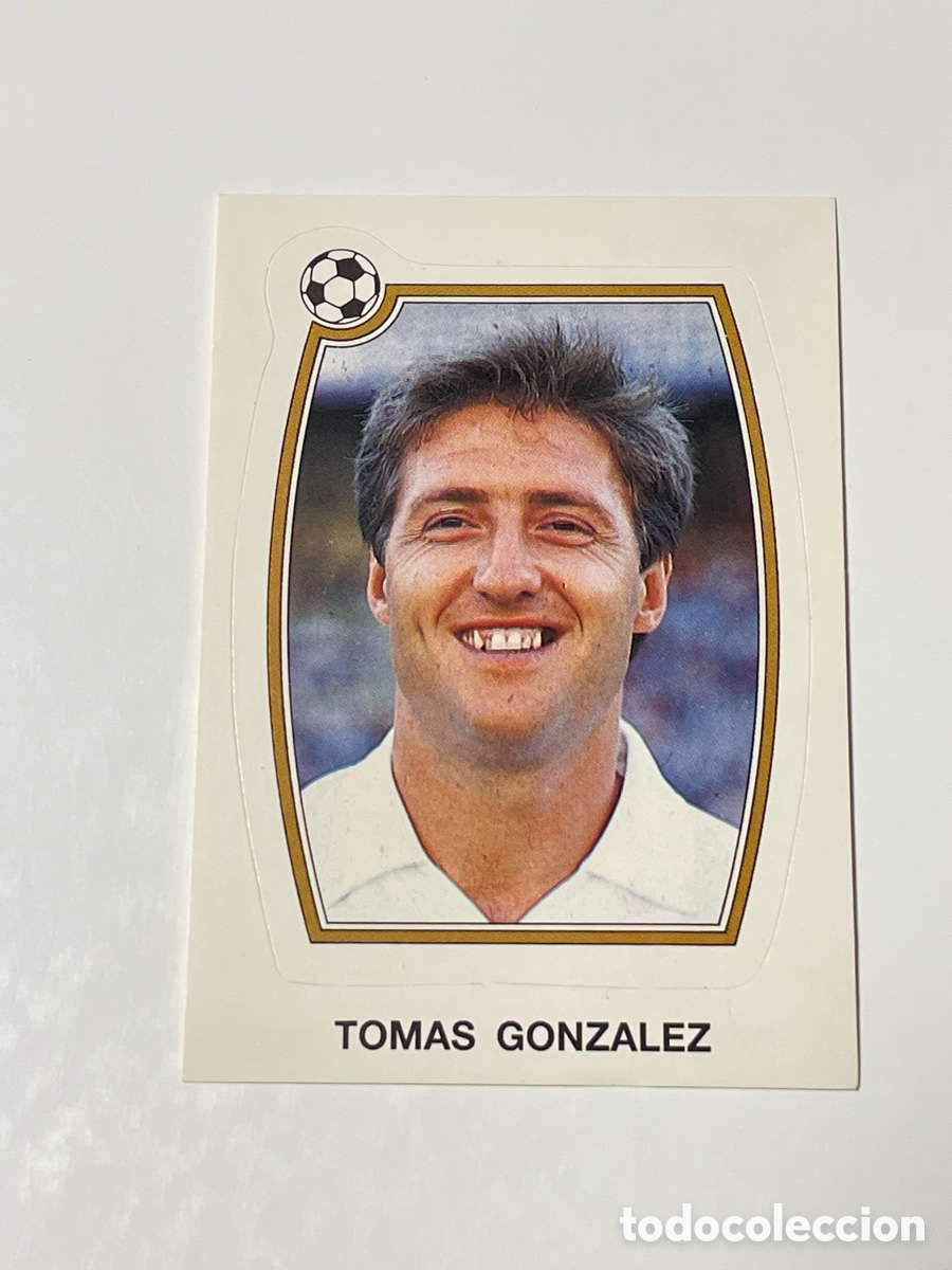 Cromos de f&uacute;tbol: Tom&aacute;s Gonz&aacute;lez Valencia Panini 92/93 #140