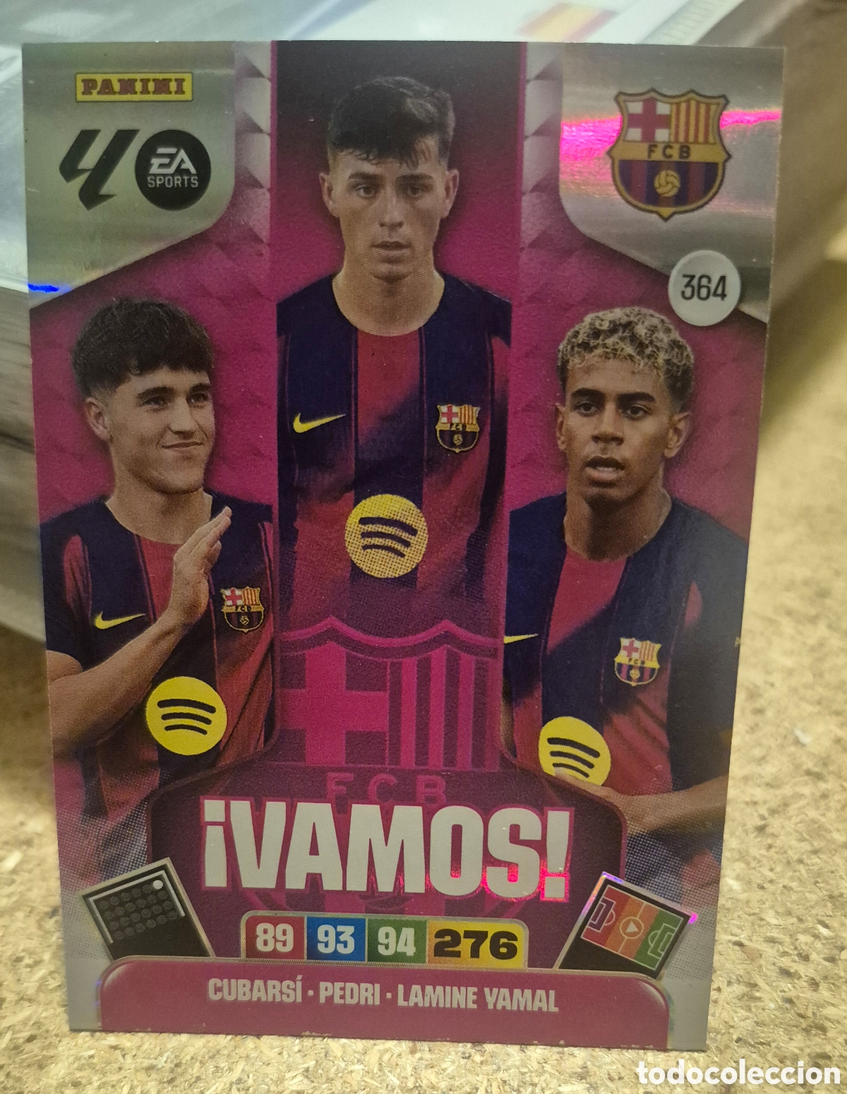 Figurine di Calcio: ADRENALYN XL 2025 2026 25 26 PANINI PEDRI LAMINE YAMAL CUBARSI VAMOS 364 BARCELONA