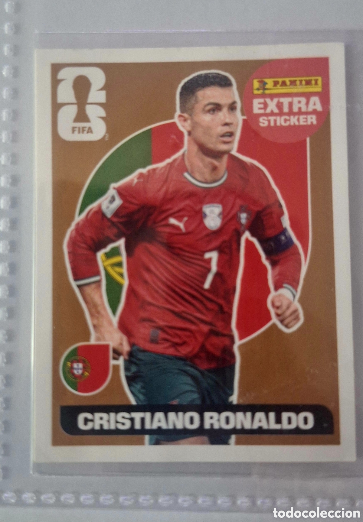 Figurine di Calcio: CRISTIANO RONALDO - BRONCE - EXTRA STICKER MUNDIAL 2026 PANINI FIFA WORLD CUP 26