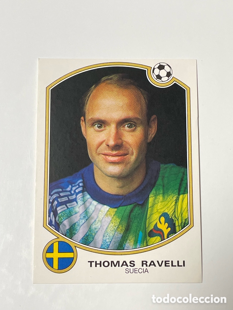 Figurine di Calcio: Thomas Ravelli Suecia Panini 92/93 #210