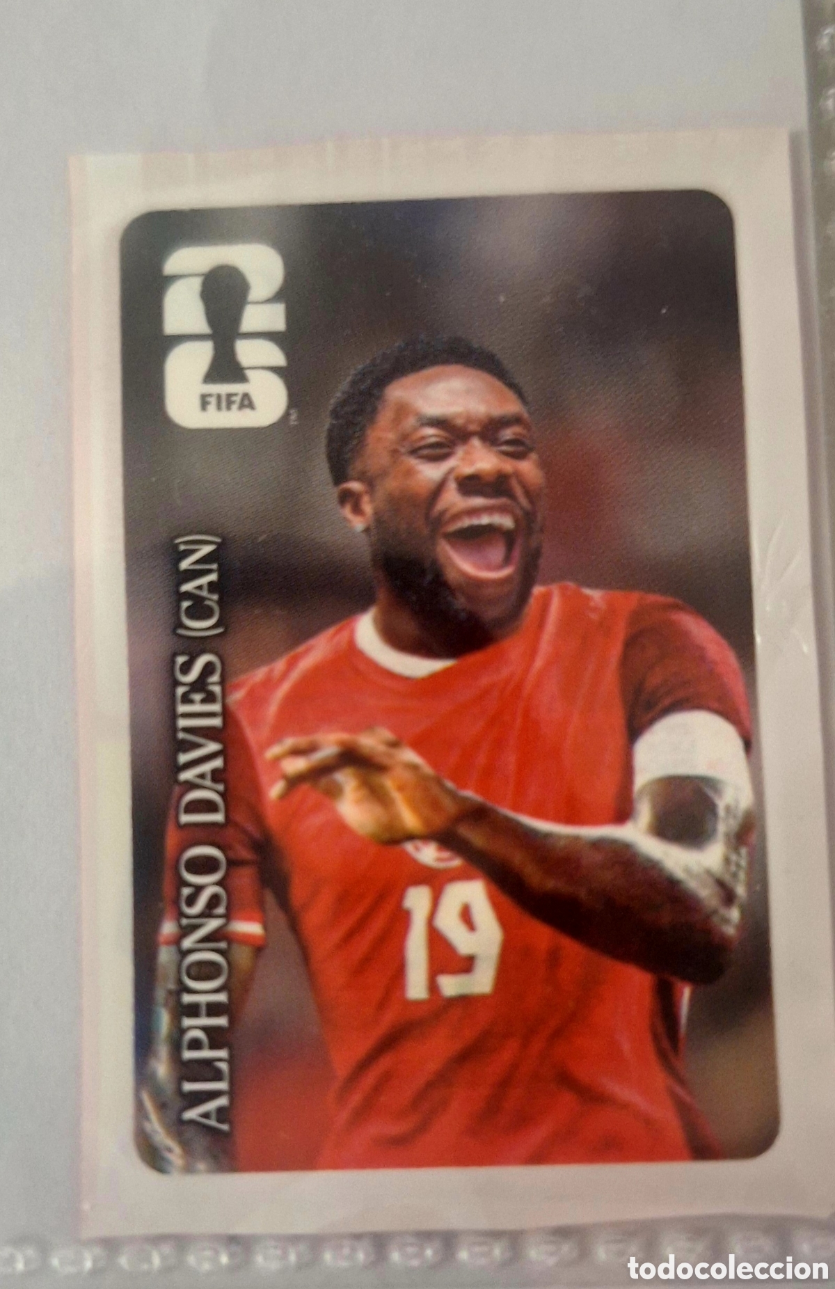 Cromos de f&uacute;tbol: ALPHONSO DAVIES - COCA COLA MUNDIAL 2026 PANINI FIFA WORLD CUP 26.