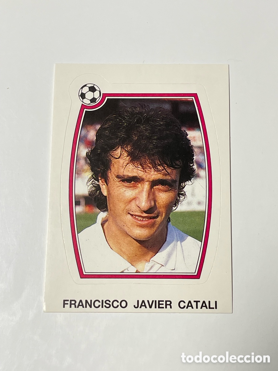 Cromos de f&uacute;tbol: Francisco Javier Catali Albacete Panini 92/93 #117