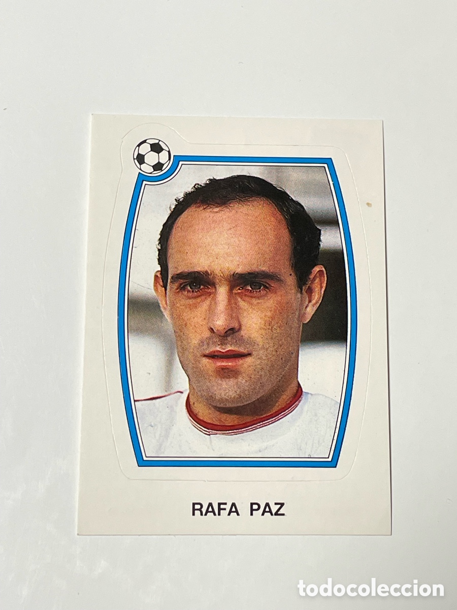 Cromos de f&uacute;tbol: Rafa Paz Sevilla Panini 92/93 #124