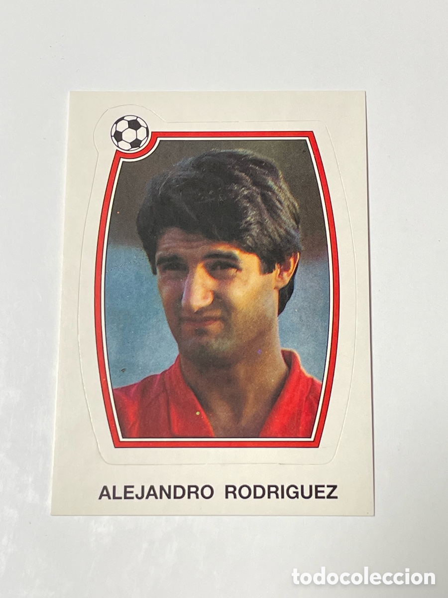 Cromos de f&uacute;tbol: Alejandro Rodr&iacute;guez Burgos Panini 92/93 #56