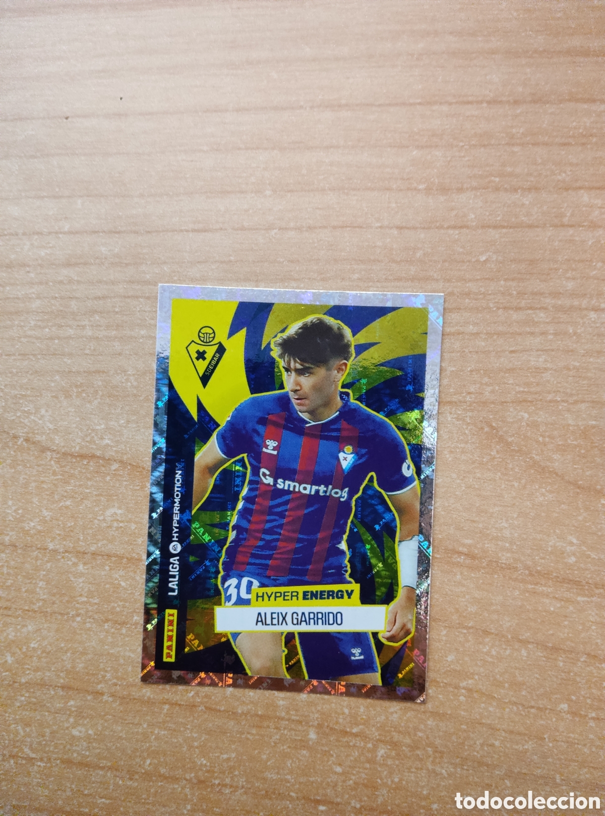 Cromos de f&uacute;tbol: 466 ALEIX GARRIDO HYPER ENERGY EIBAR LIGA HYPERMOTION 2025 2026