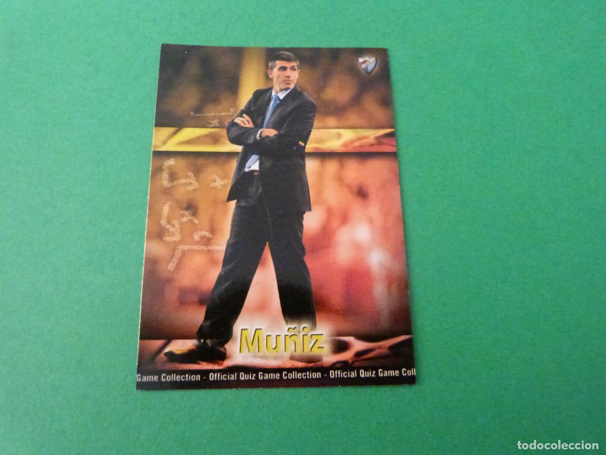 Cromos de f&uacute;tbol: TRADING CARD FUTBOL MU&Ntilde;IZ MALAGA C.F. N&ordm; 192 FICHAS LIGA MUNDICROMO 2009-2010/09-10