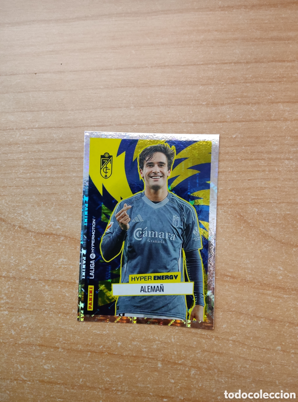 Cromos de f&uacute;tbol: 467 ALEMA&Ntilde; GRANADA HYPER ENERGY LIGA HYPERMOTION 2025 2026