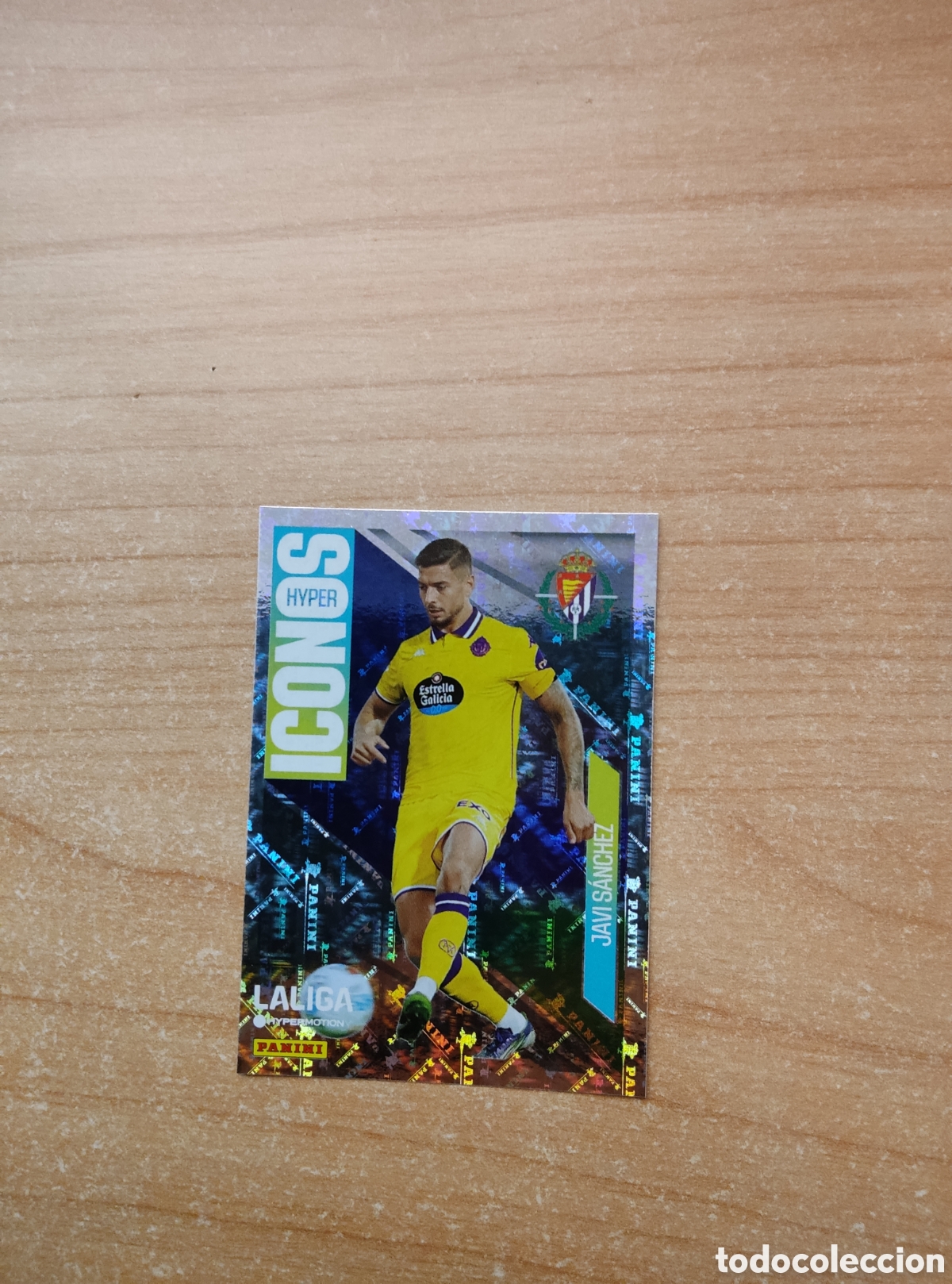 Cromos de f&uacute;tbol: 462 JAVI SANCHEZ VALLADOLID HYPER ICONOS LIGA HYPERMOTION 2025 2026